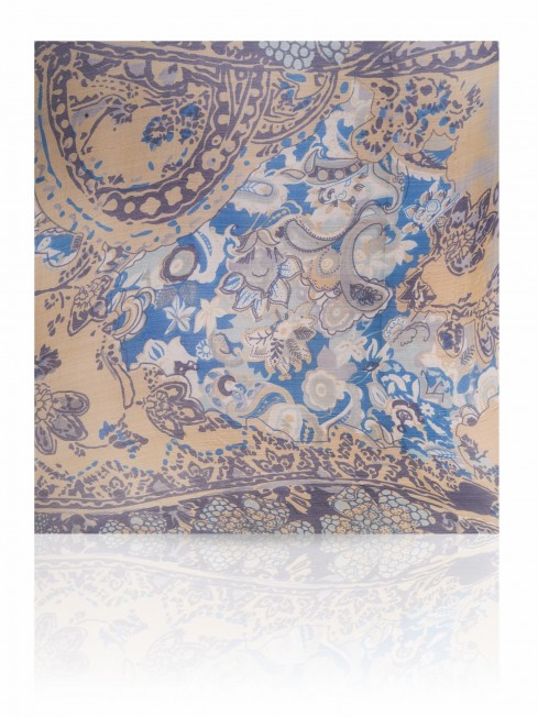 Палантин Женский S-PAISLEY.ANIMAL/GREY
